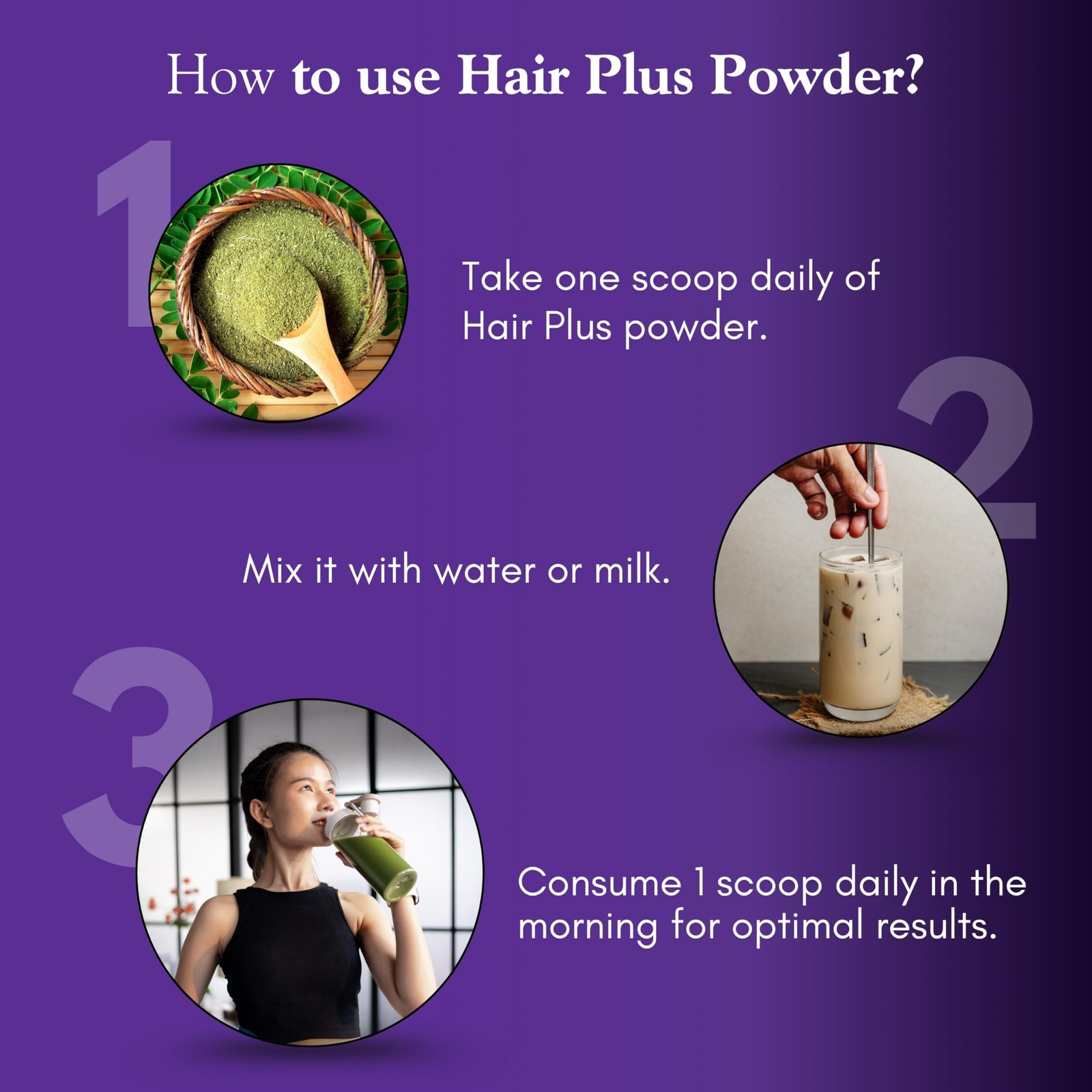Organic Spree Hair Plus Powder – 150 gm (5.3oz) | USDA Organic Certified | Ay…