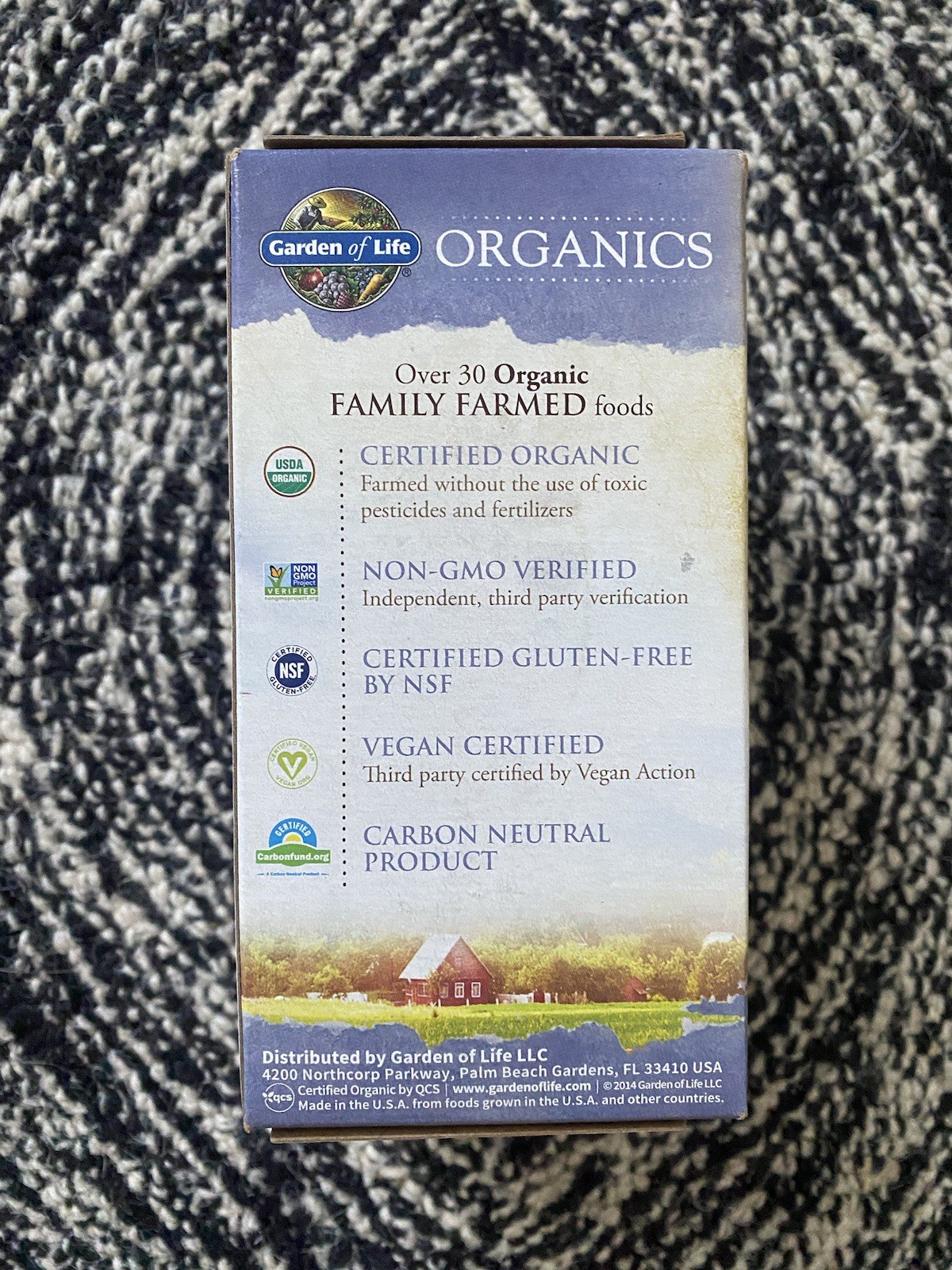 Garden of Life Mykind Once Daily Organic Multivitamin – 60 Tablets