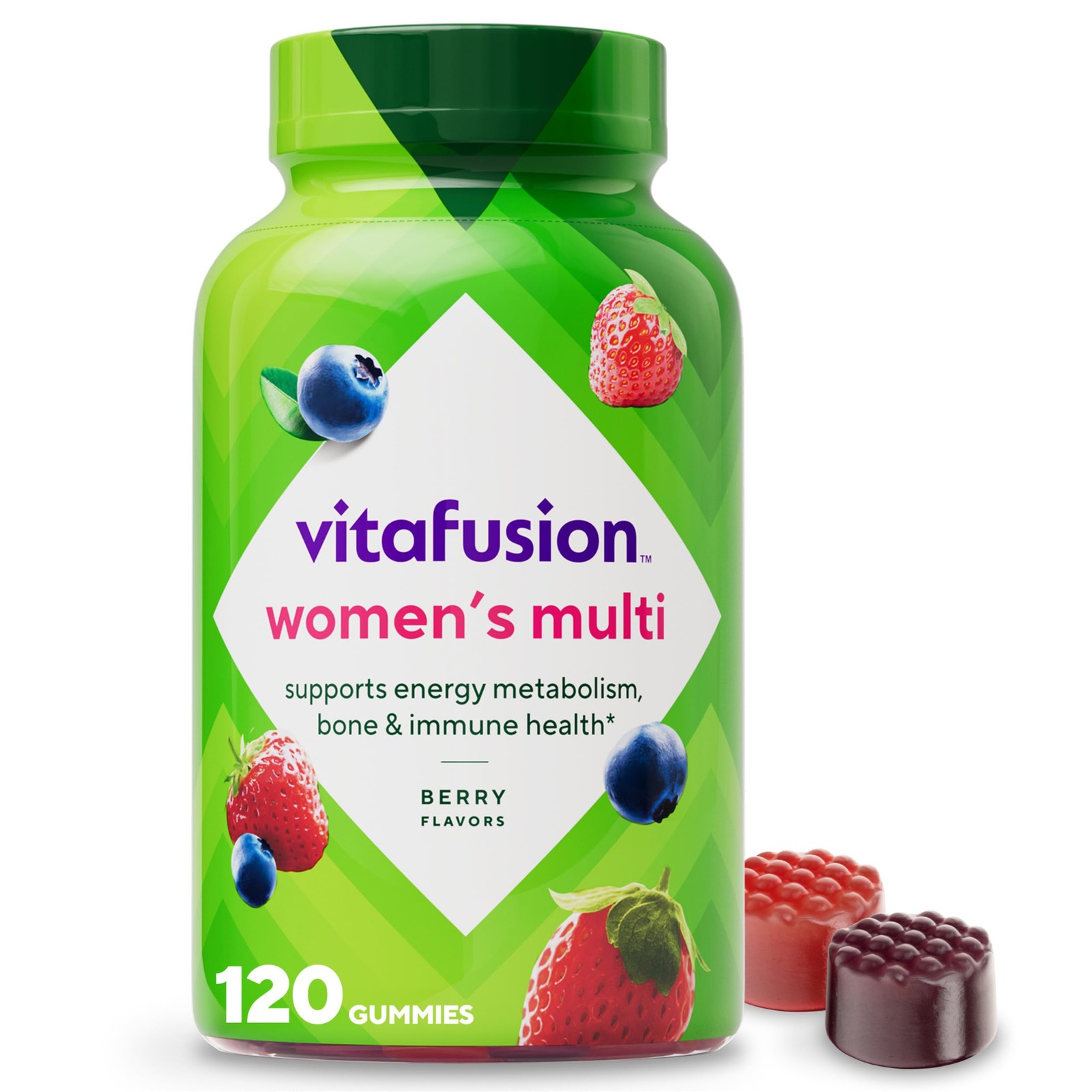 Vitafusion Adult Gummy Vitamins for Women, 120 Count 120 (Pack of 1)