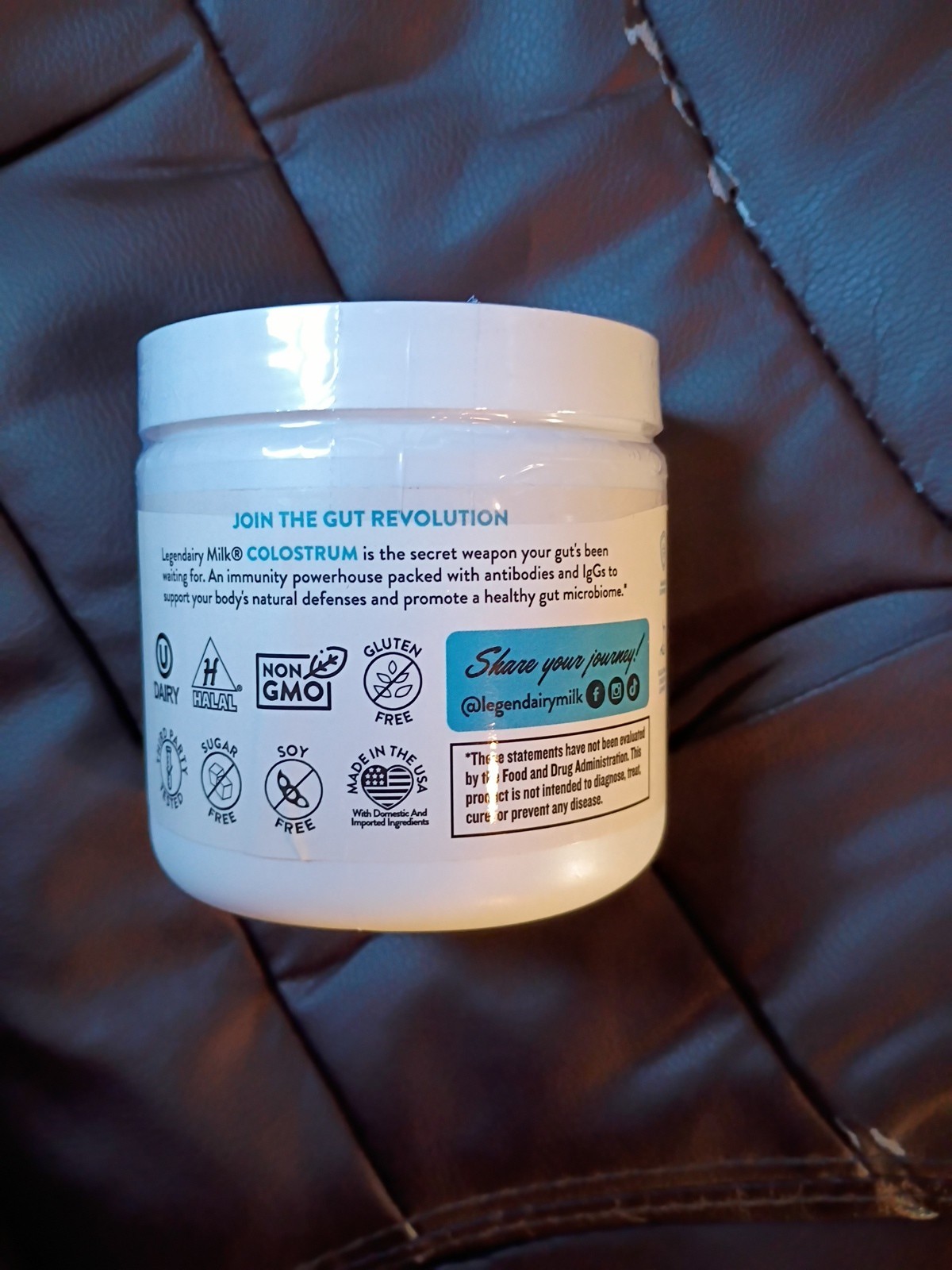 Legendairy Milk Colostrum Supplement Chewable Tablets – 60ct *EXP 02/2026*