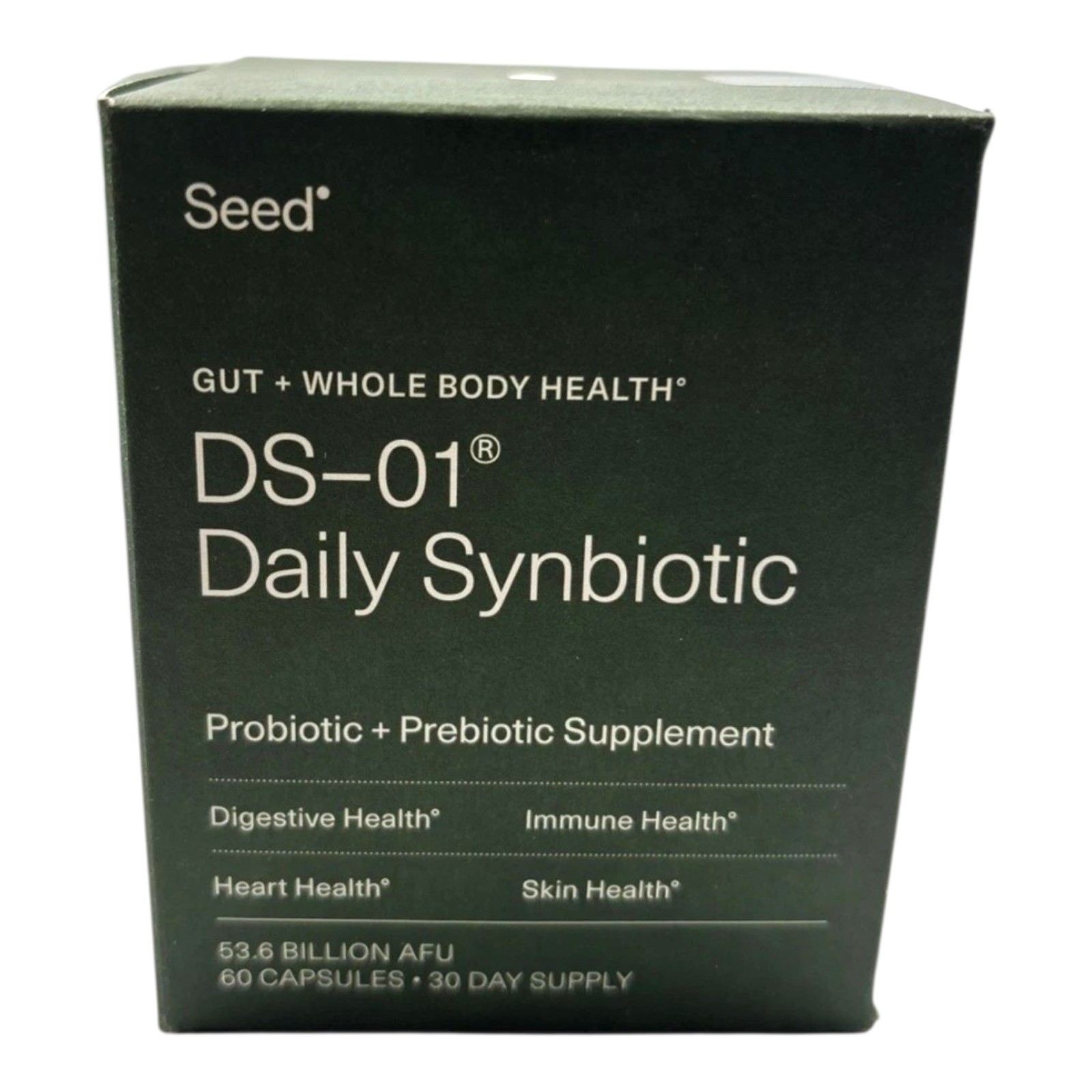Seed DS-01 Daily Synbiotic – Immune Support, Bloating & Constipation Relief