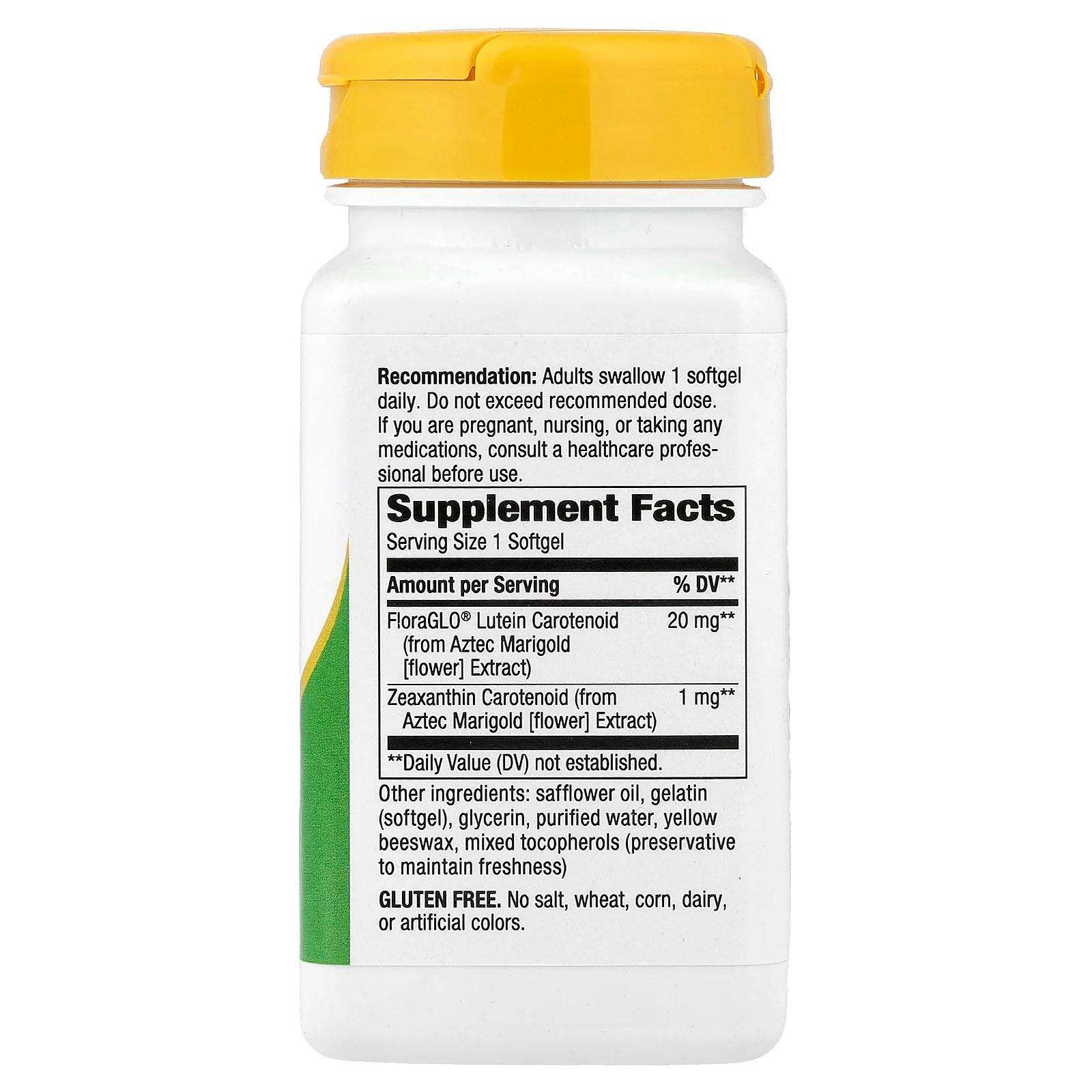 2 X Nature’s Way, Lutein, 20 mg, 60 Softgels
