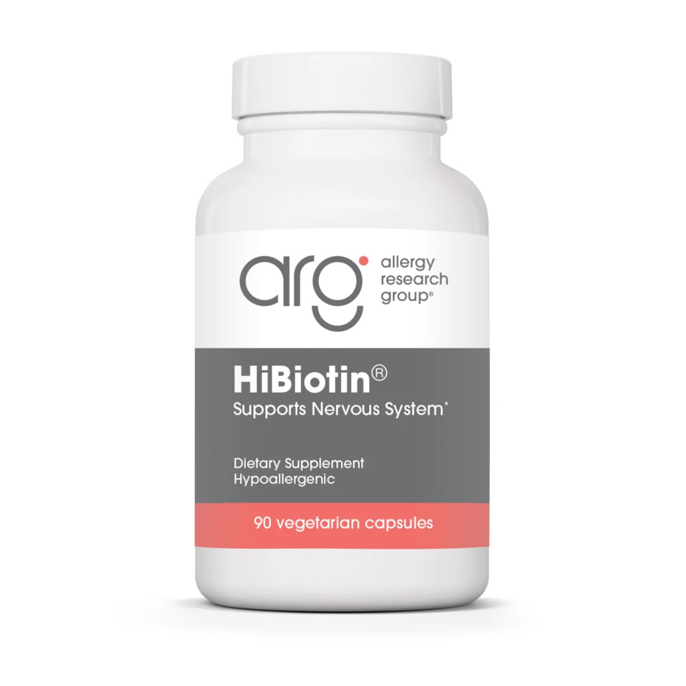 Allergy Research Group HiBiotin 90 vegcapsules Exp.02/2028