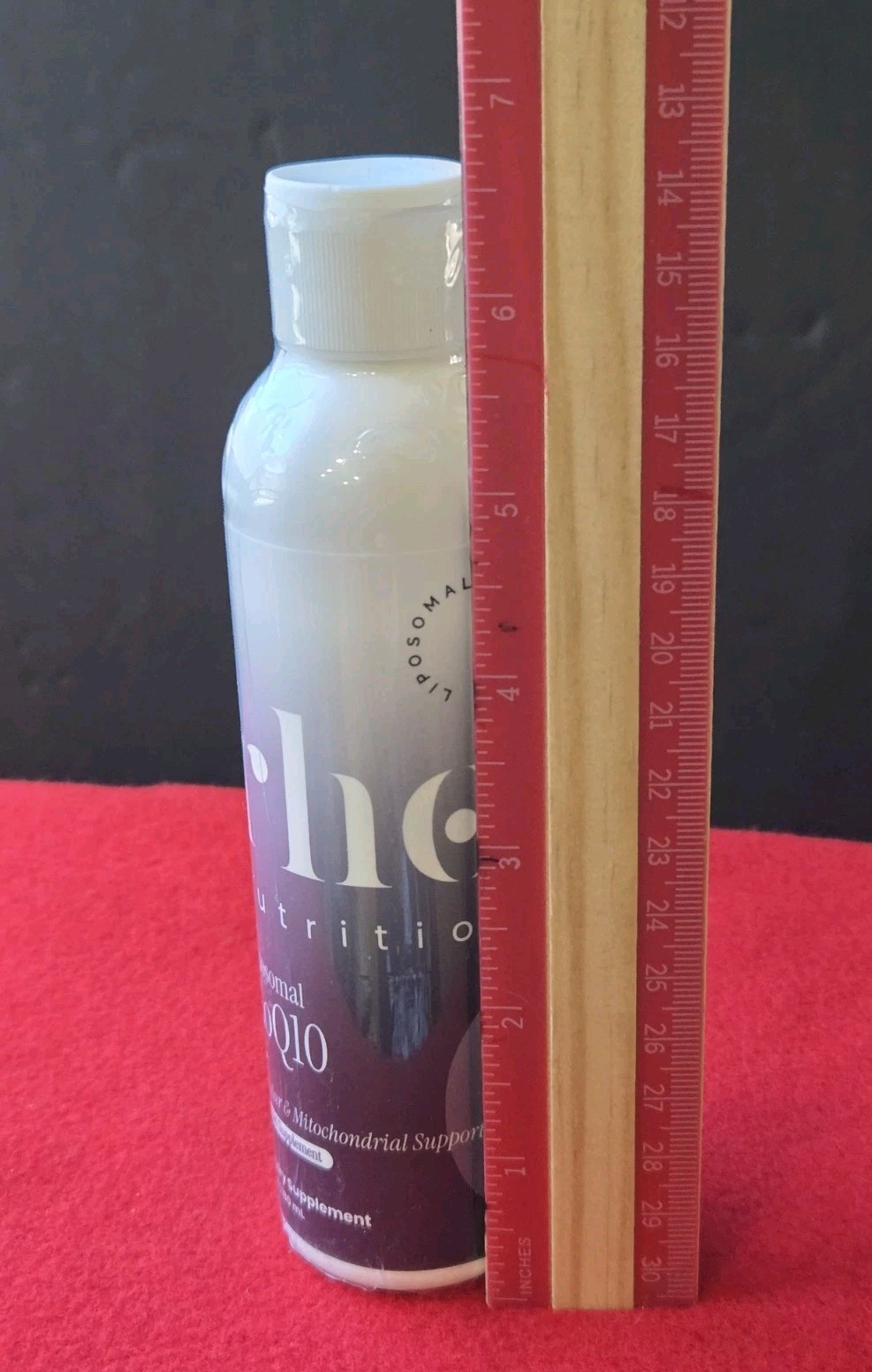 RHO Nutrition – Liposomal CoQ10 – 6 fl oz – Expiration: 02/2028