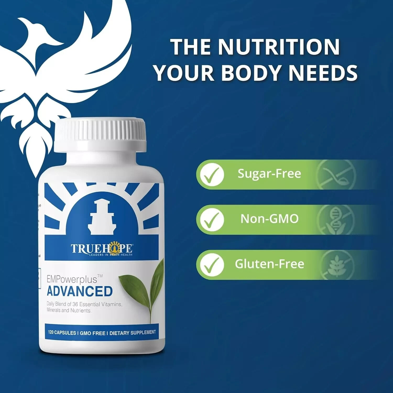 Truehope EMPowerplus Advanced Multivitamin for Women and Men – Broad-Spectrum…