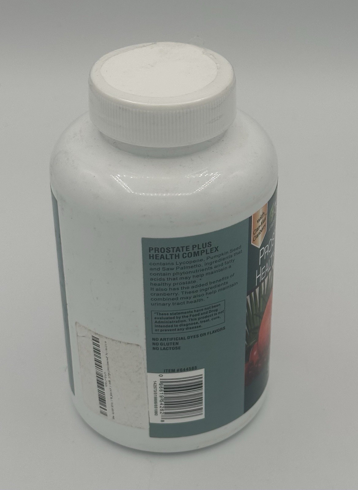 NEW Trunature Prostate Plus Health Complex 250 Softgels Saw Palmetto EXP: 3/28