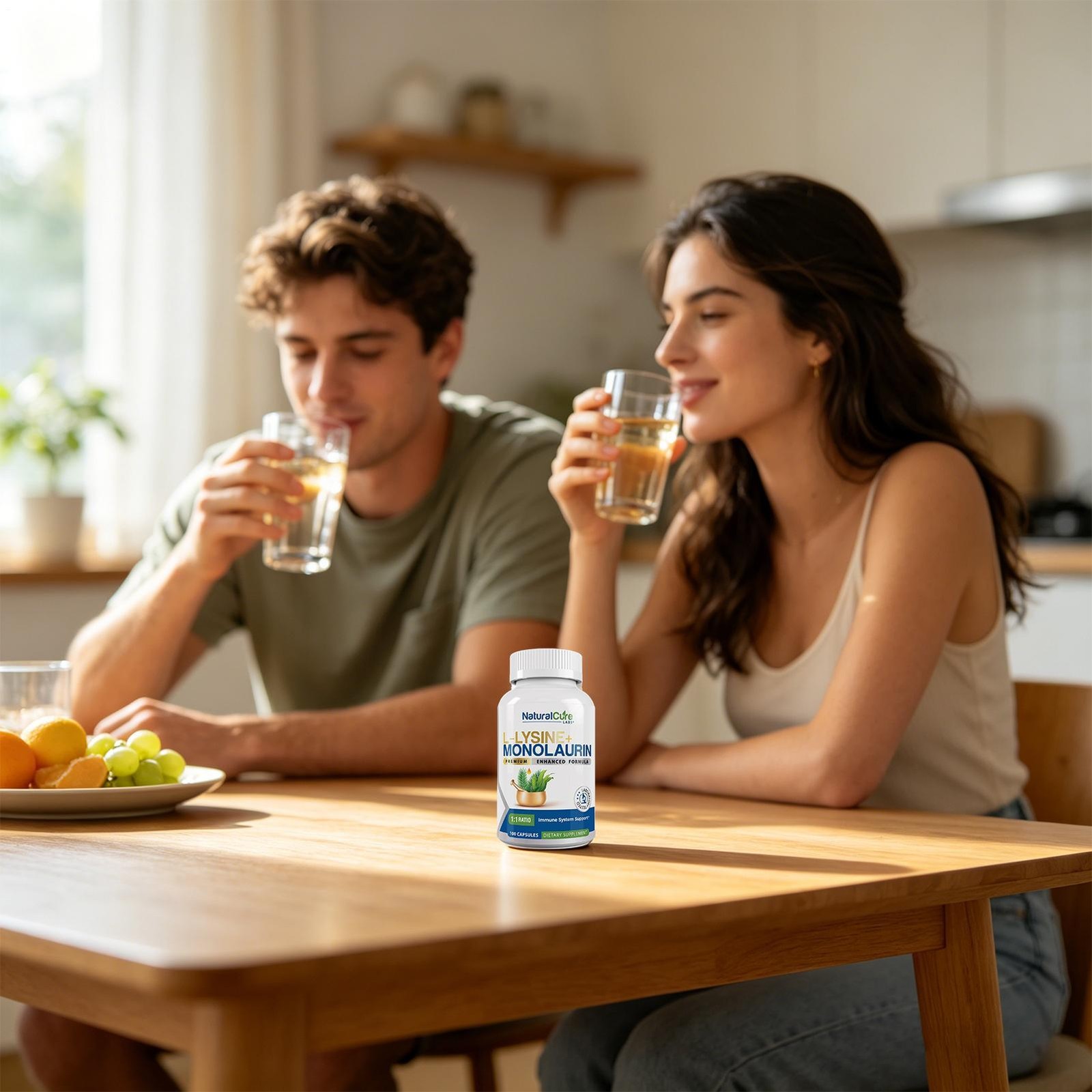 Labs L-Lysine + Monolaurin 600mg 100ct – Immune & Health Support