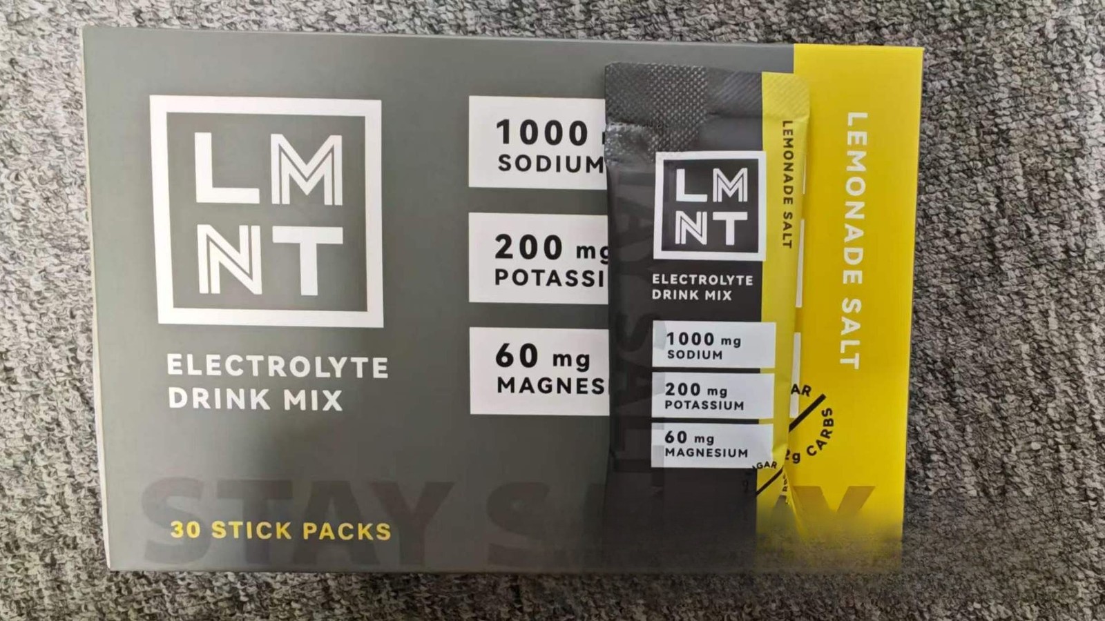 LMNT Electrolytes: 30-Pack Raspberry Salt | Grapefruit | ZERO-Sugar | NEW Keto 1