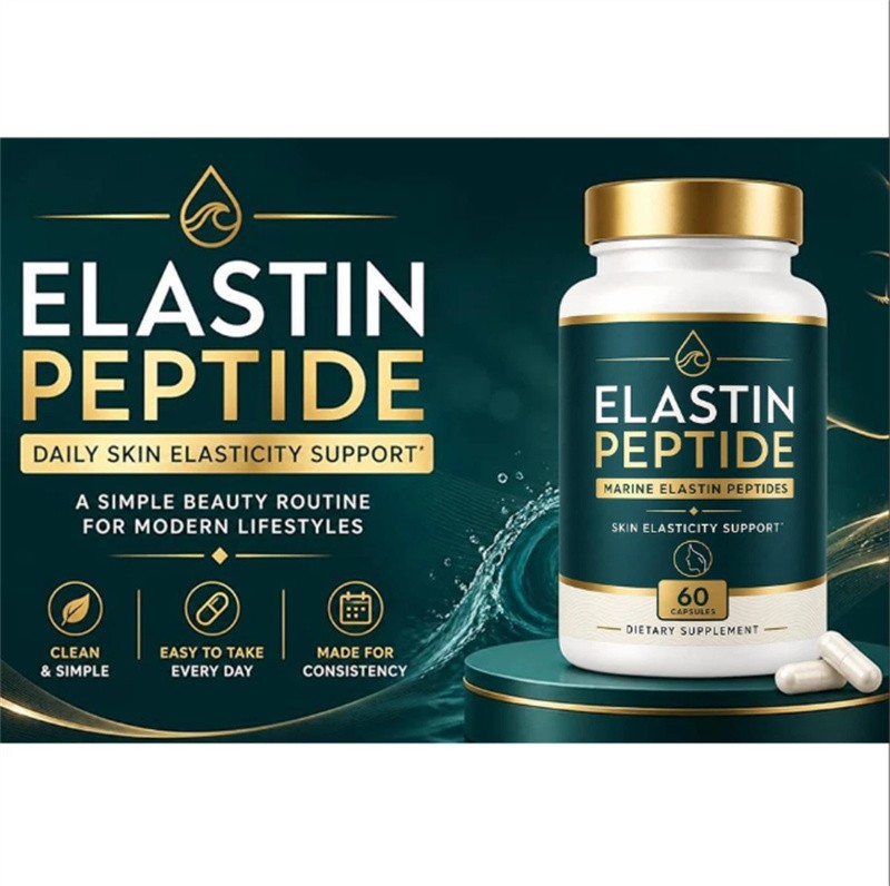 3x Elastin Peptide Skin Tightening Supplement, Skin Elasticity, 60 Count – USA