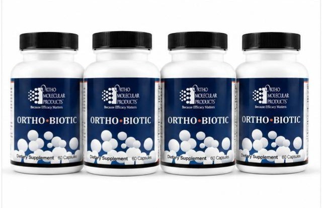 Ortho Biotic Dietary Supplement – Pack of 4 Premium Probiotic for Healthy Gut