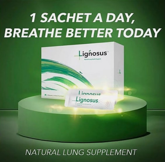 Lignosus Natural Respiratory & Lung Health Supplement 30 Sachets – Free Ship