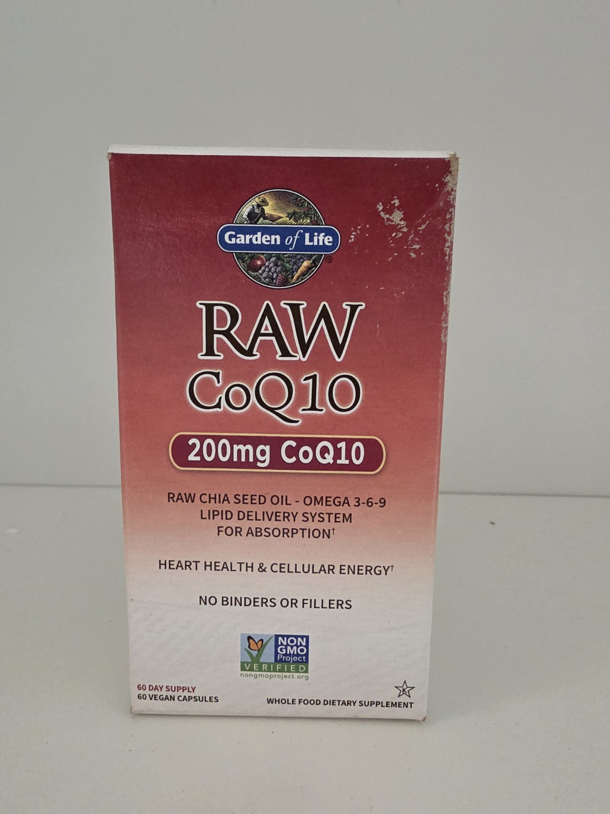 Garden Of Life – Raw CoQ10 – 60 caps BUB 05/2026