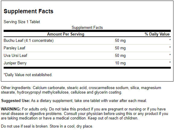 Swanson Best Weight-Control Formulas Water Pills, 120 Count
