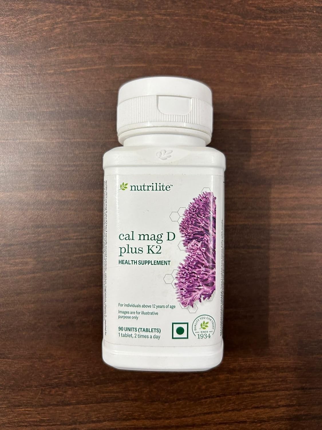 Amway Nutrilite Cal Mag D Plus K2 90 Tablet Strengthen Bones & Joints Calcium