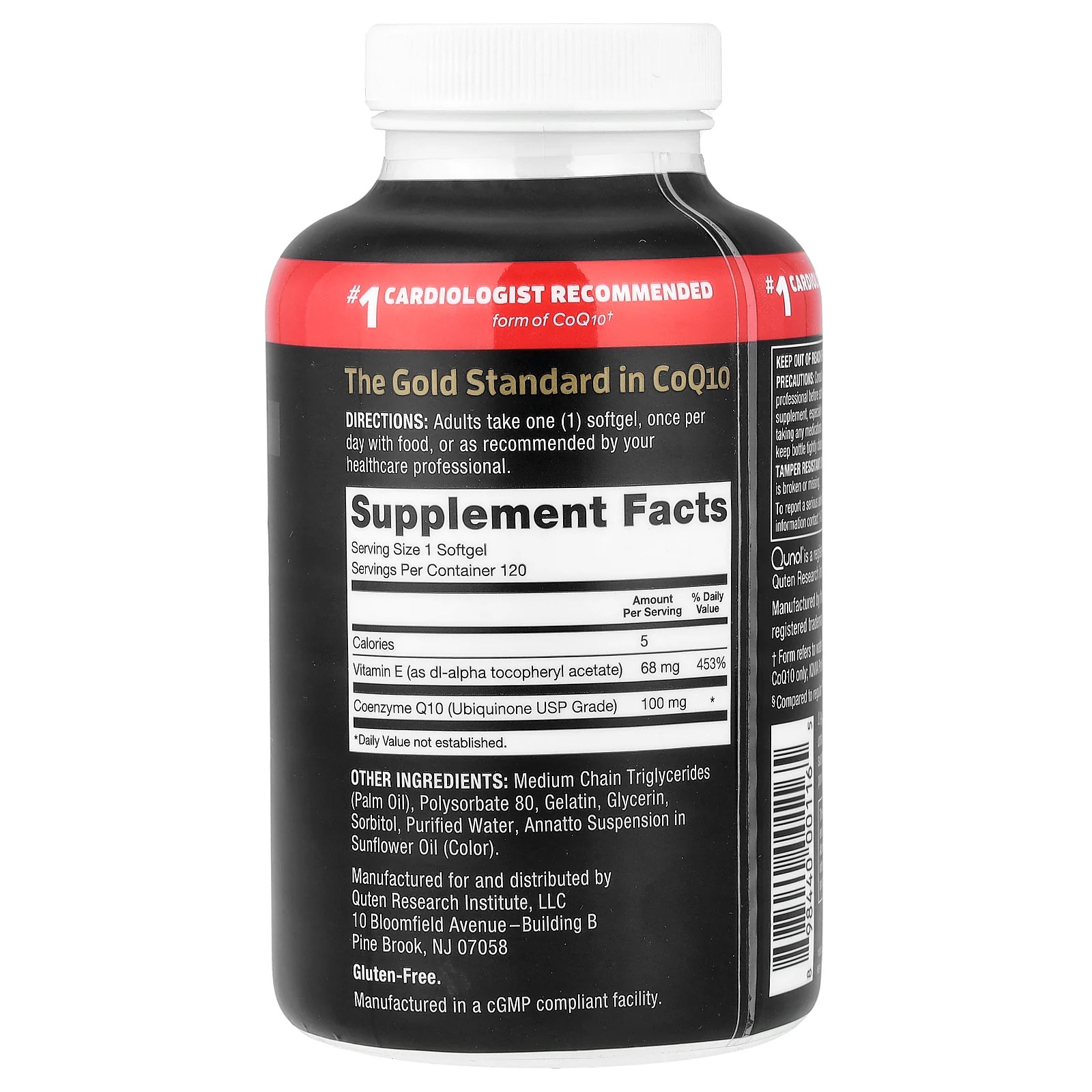 2 X Qunol, Ultra CoQ10, 100 mg, 120 Softgels