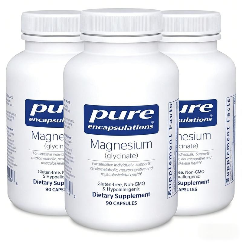 for & Relief Stress Heart Support,Promotes Sleep Health Encapsulations Magnesium