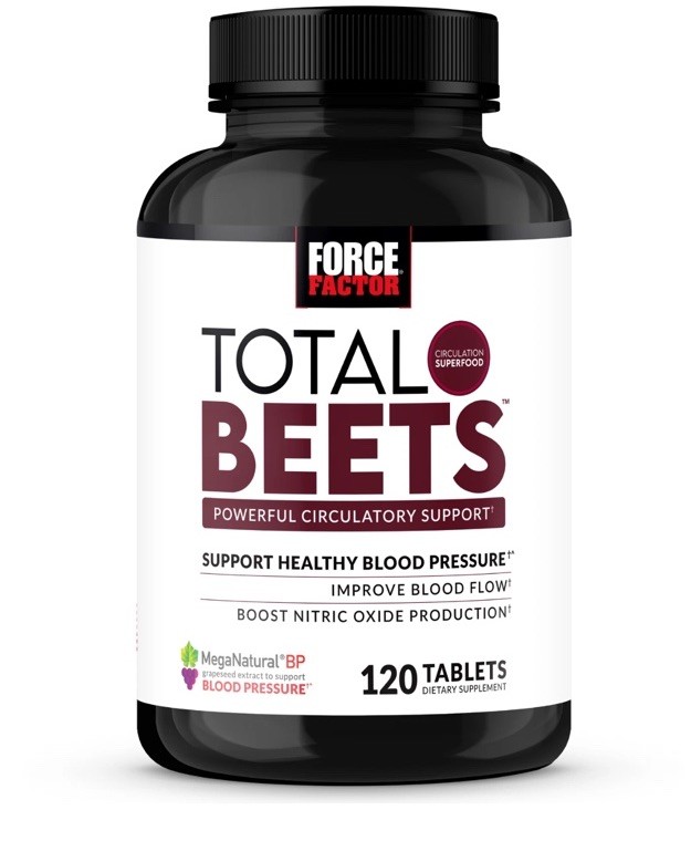Total Beets Circulation Superfood Beet Root with Blood Pressure Support 120ct