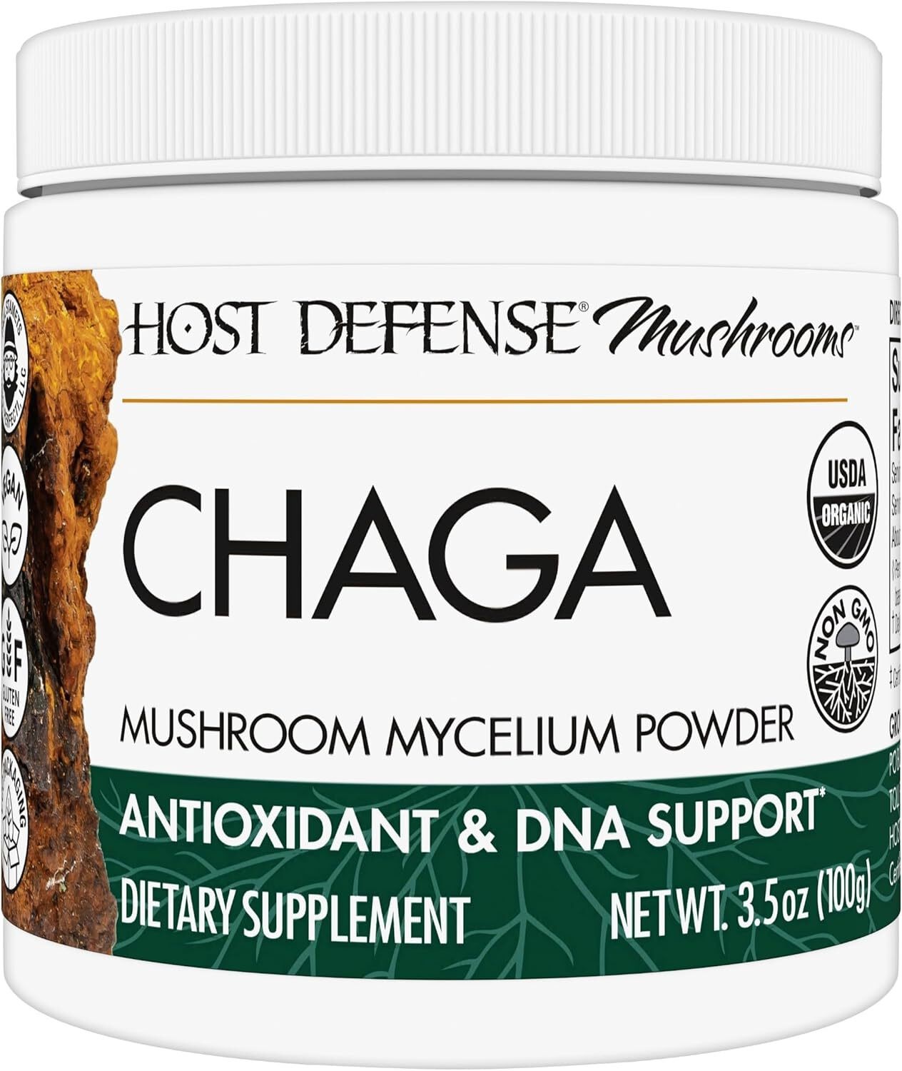 Host Defense Chaga Powder 100 gram EXP 12/28