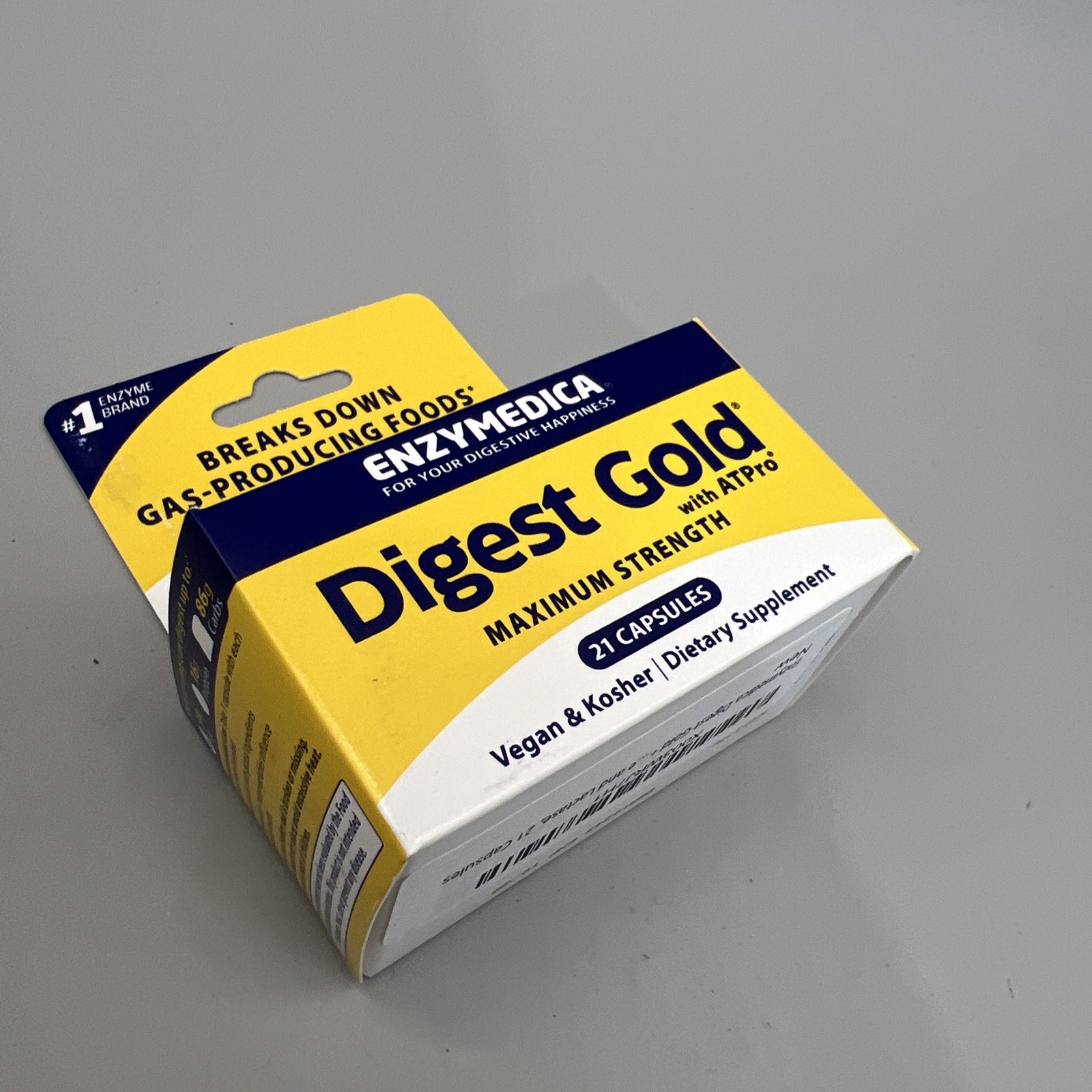 Enzymedica Digest Gold 21 Capsules Exp 10/26
