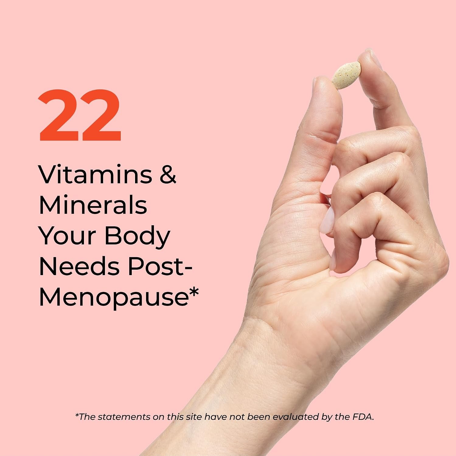 HUM Base Control Iron Free | Women’s Multivitamin Tablets Daily Wellness | 100g