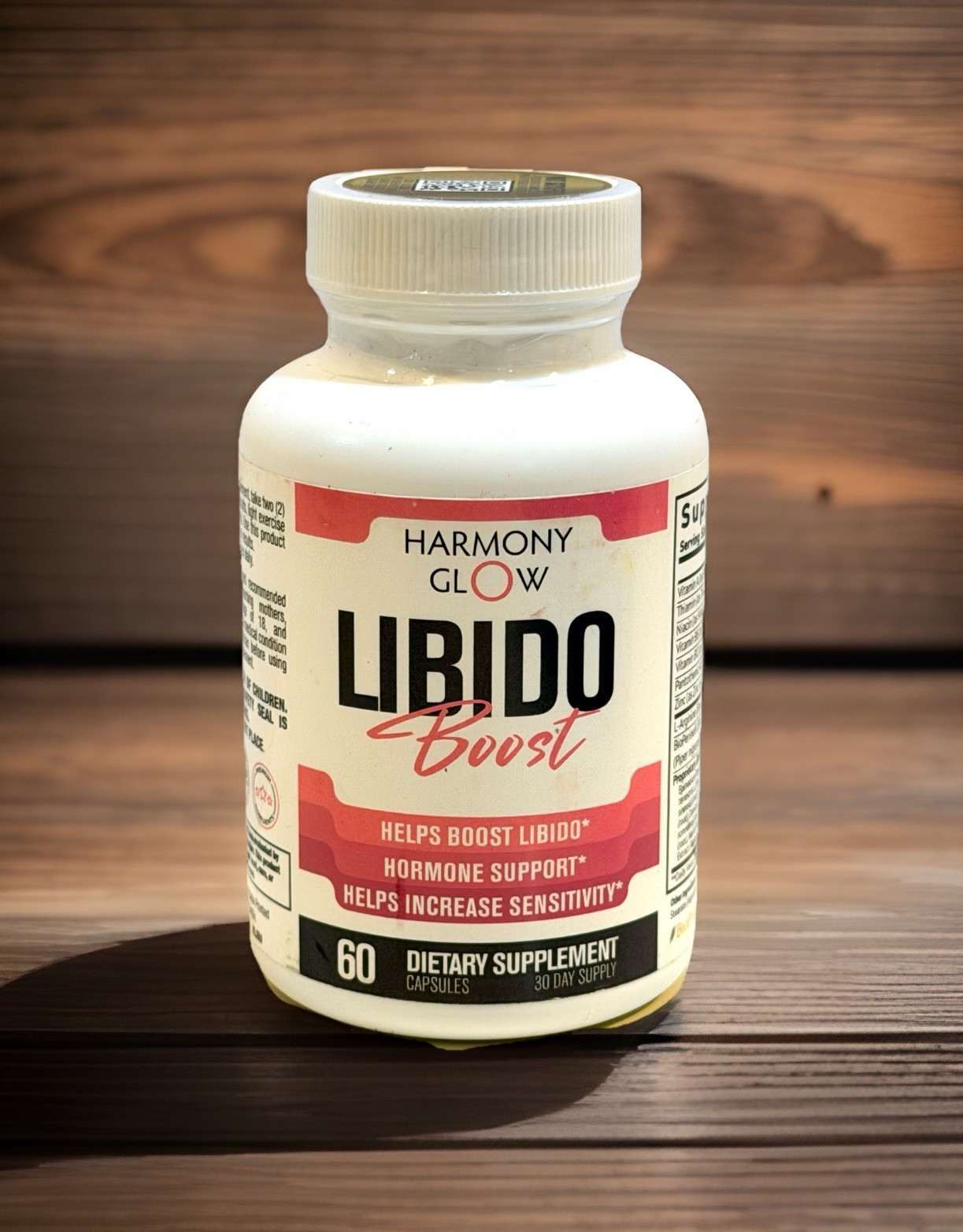 Harmony Glow LIBIDO BOOST Passion & Aphrodisiac Support For Adult Women 60 Caps