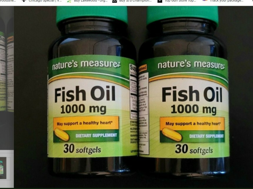 2 natures measures fish oil 30 soft gel caps each