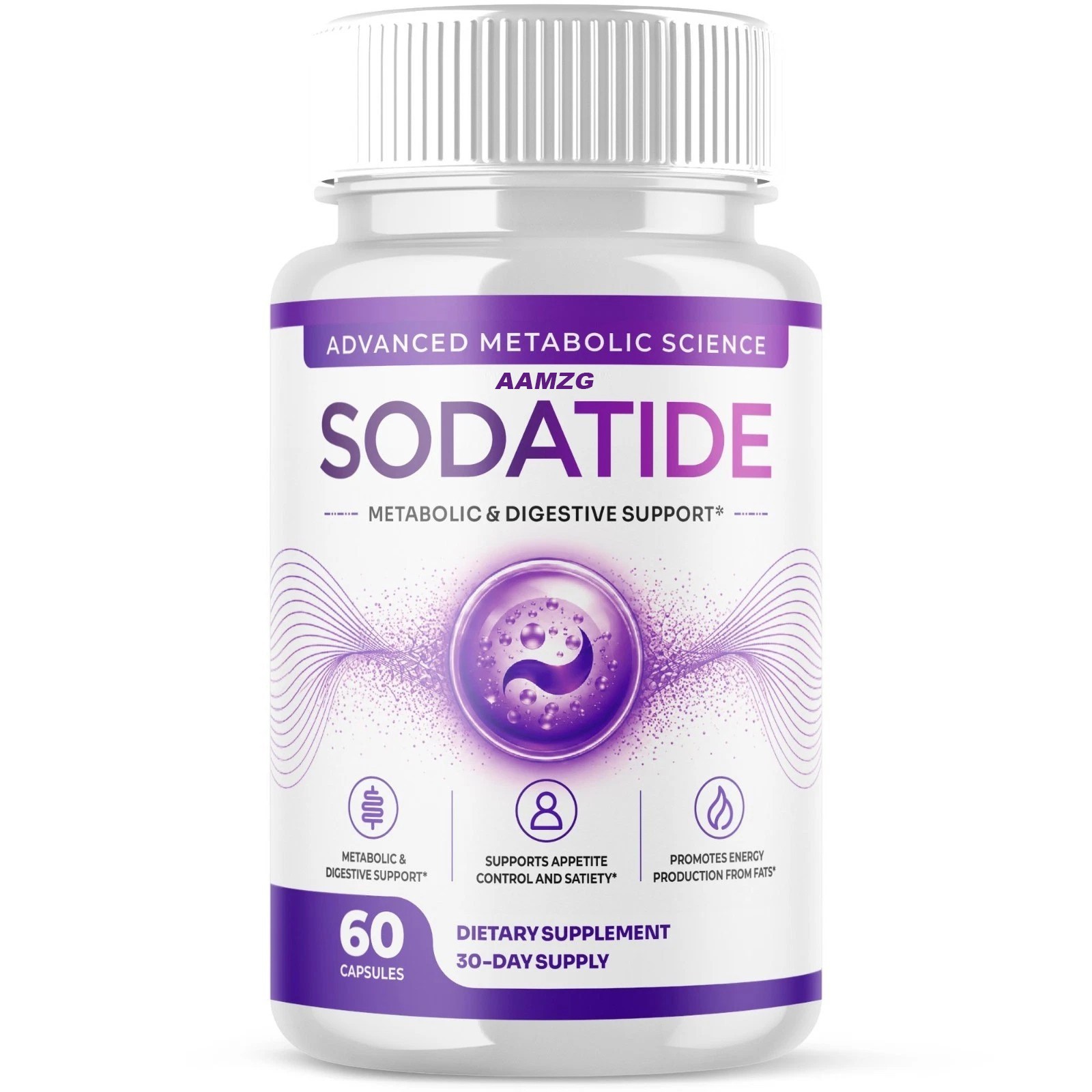 Sodatide Supplement, Soda Tide for Metabolism & Overall Health 300ct, 5 Pack