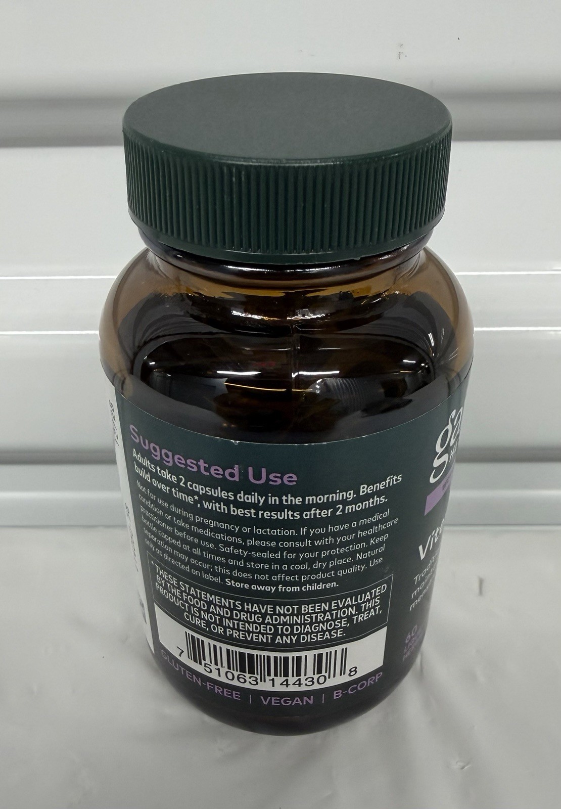 Gaia Herbs Vitex Berry 60 Vegan Liquid Phyto-Caps Exp 12/2028 New Sealed