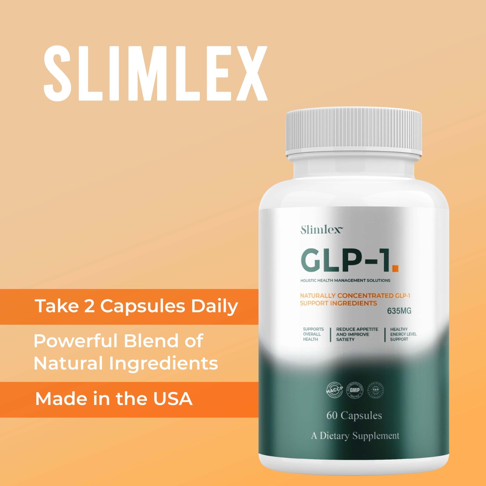 (1 Pack) Slimlex Capsules Slimlx Maximum Strength Wellness Pills