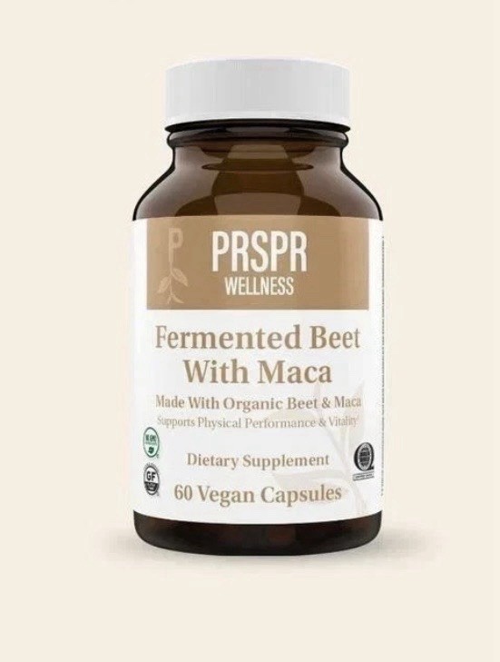 PRSPR Wellness Fermented Beet w/ Maca 60 Vegan Capsules Exp 12/27 FREE FAST SHIP