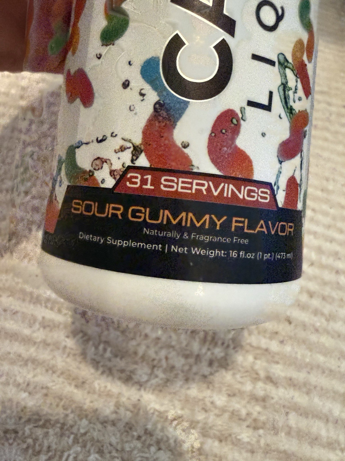 Bakakoul Carnitine Liquid 3000 – Sour Gummy Flavor – 16 floz 31 Servings BB 9/28