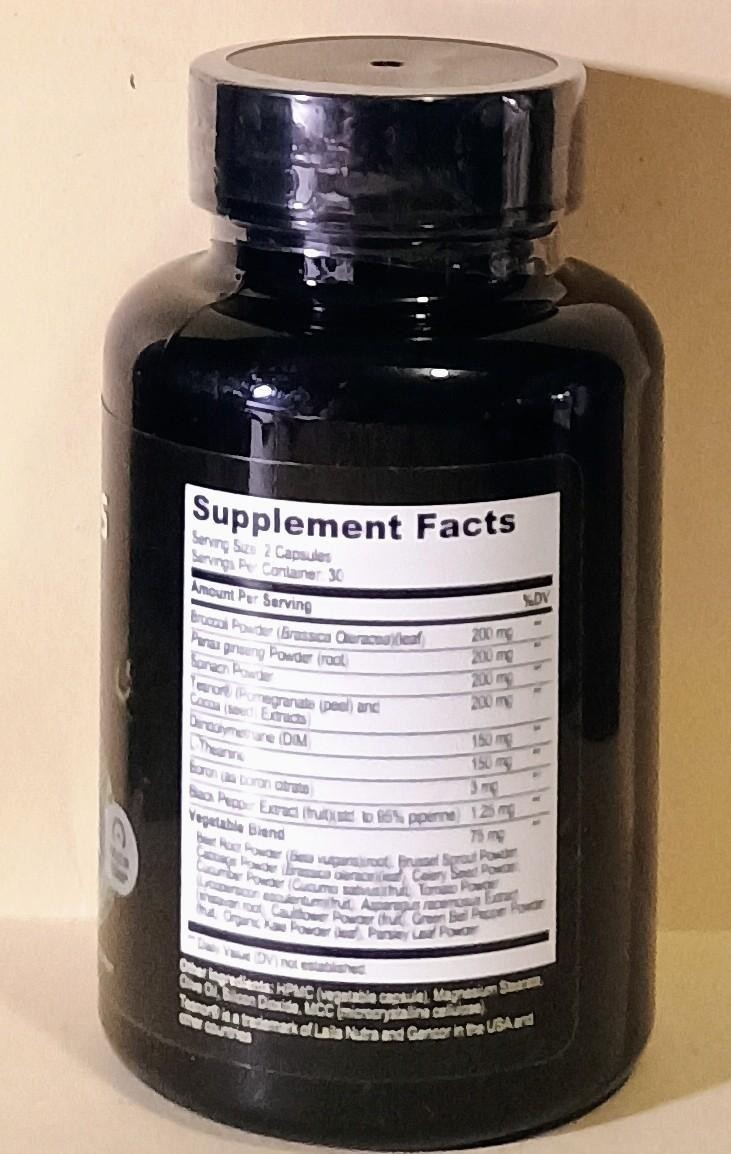 Live Anabolic TestoGreens Max Men’s Daily Greens Capsule Supplement 11/2027!