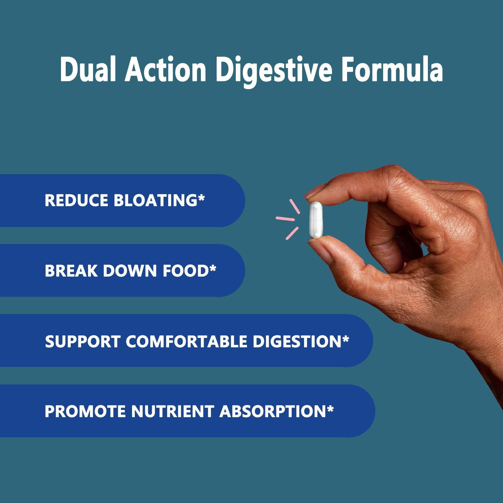ESUNM 100 Billion Probiotics – For Digestive & Gut Health Supplement – 60ct