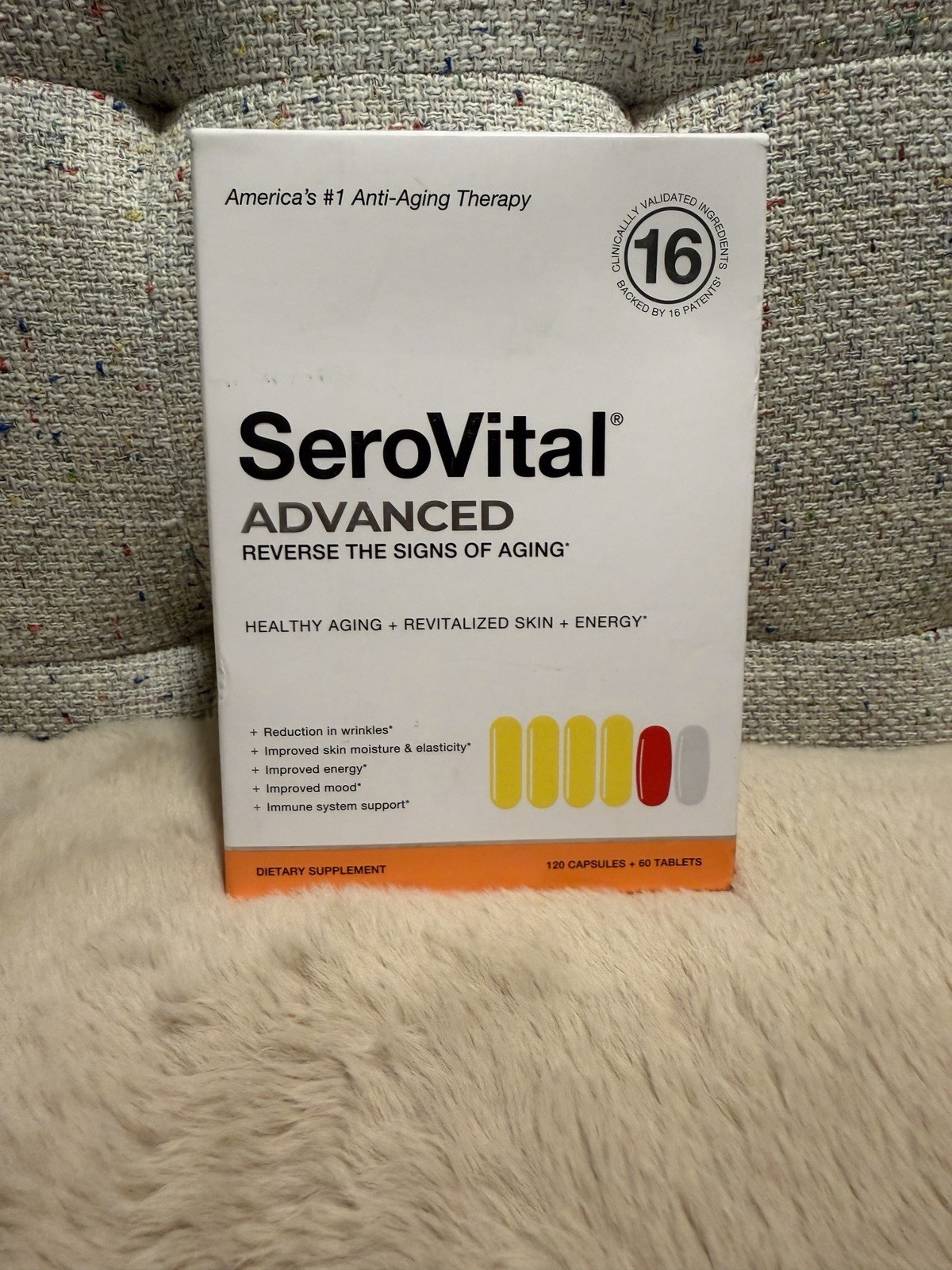 Serovital Advanced – Anti-Aging Supplement for Women – 30 Day Supply