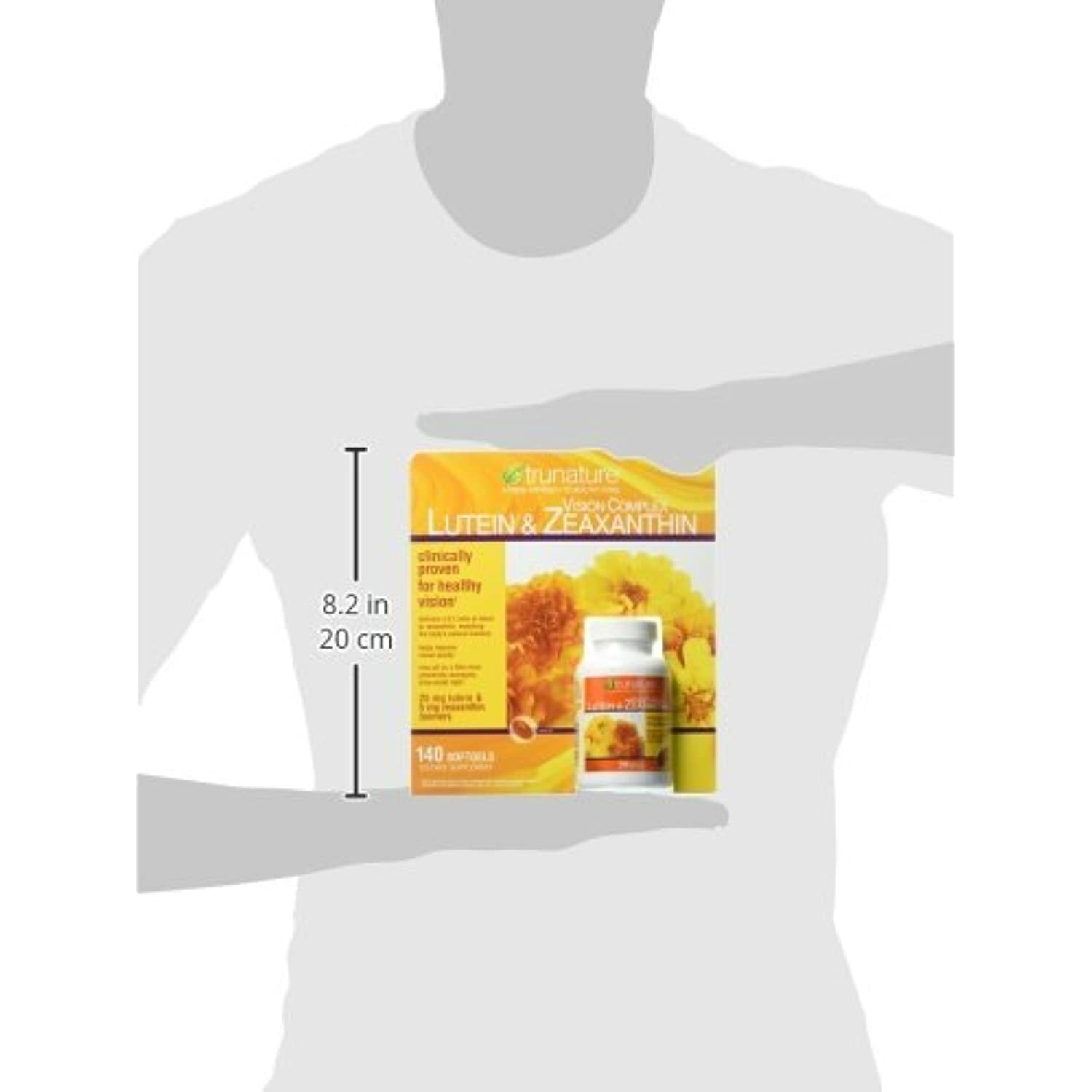 Trunature Vision Softgels Complex Lutein and Zeaxanthin Supplement