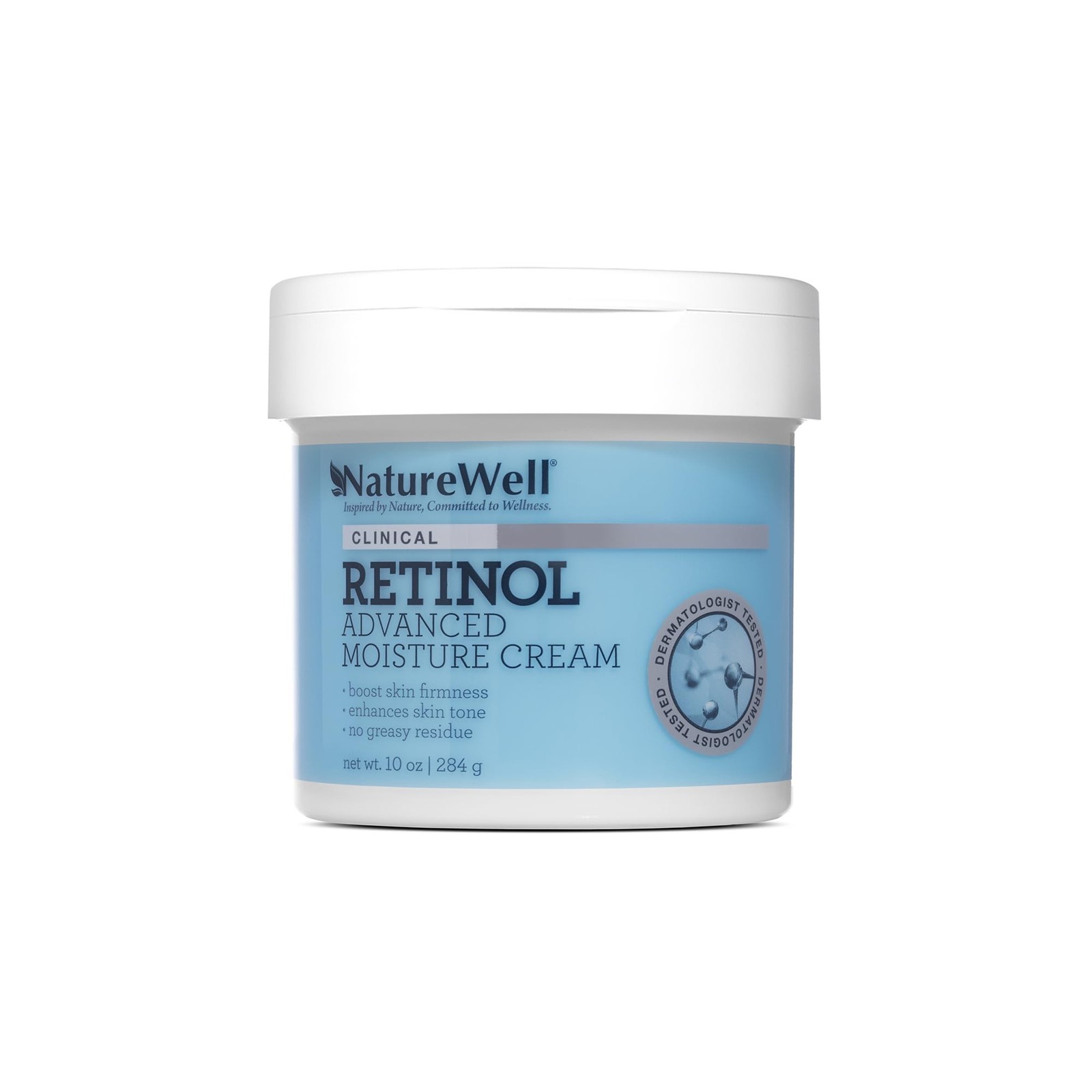 NATURE WELL Clinical Retinol Rejuvenate & Tone Moisture Cream for Face & Body…