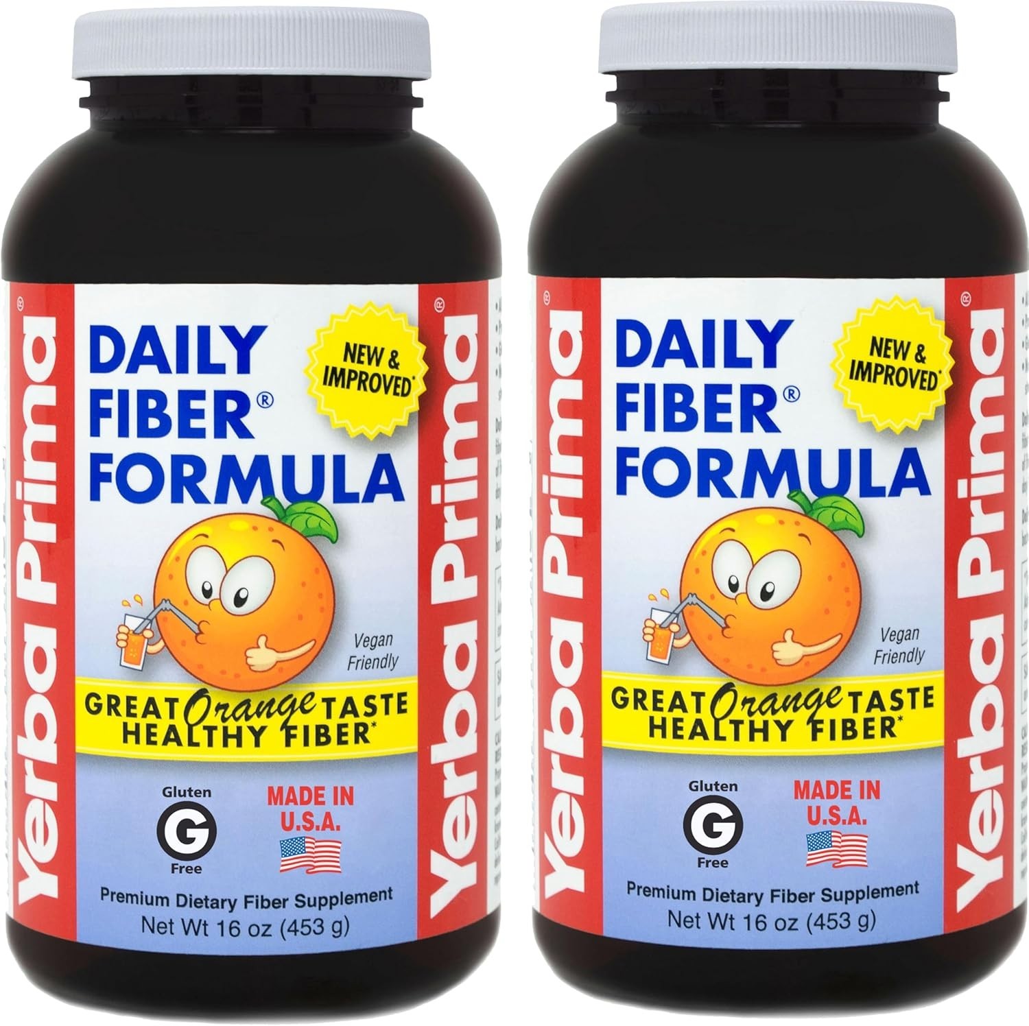 Daily Fiber Formula Orange Flavor 32 oz – Essential Digestive Health Supplement