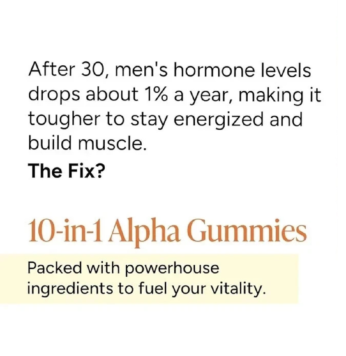Premium 10-1 Alpha Gummies | 4000 mg with KSM-66 | 60 Gummies, Shipping From US