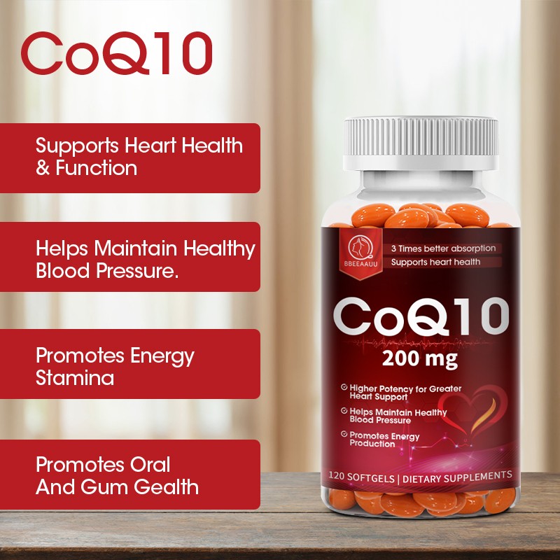 CoQ10 100mg, 120 Capsules, Vegetarian Capsules, Non-GMO