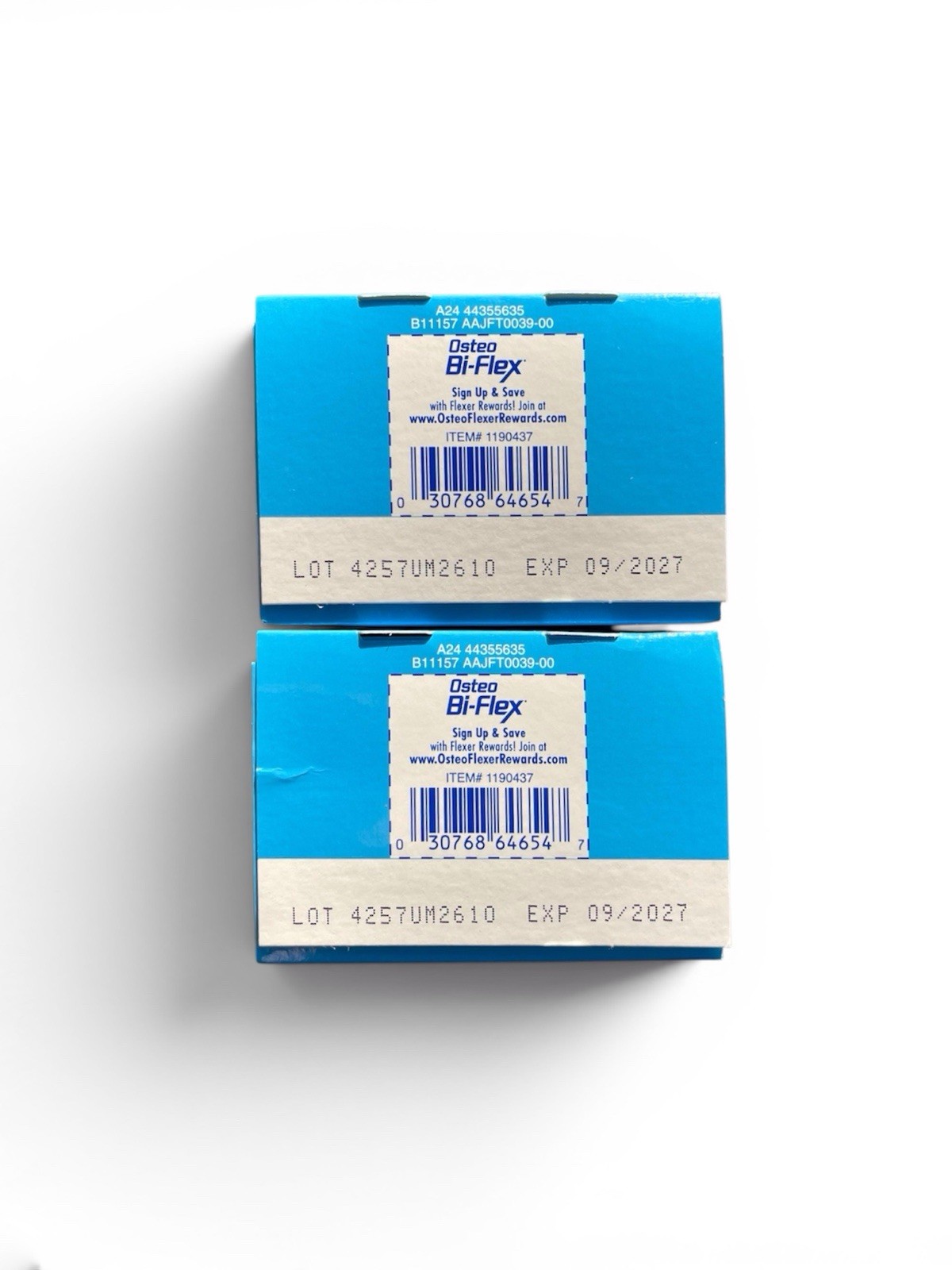 2 Packs Of Osteo Bi-flex Ease Advanced Triple Action 70 Mini Tablets. Ex09/27