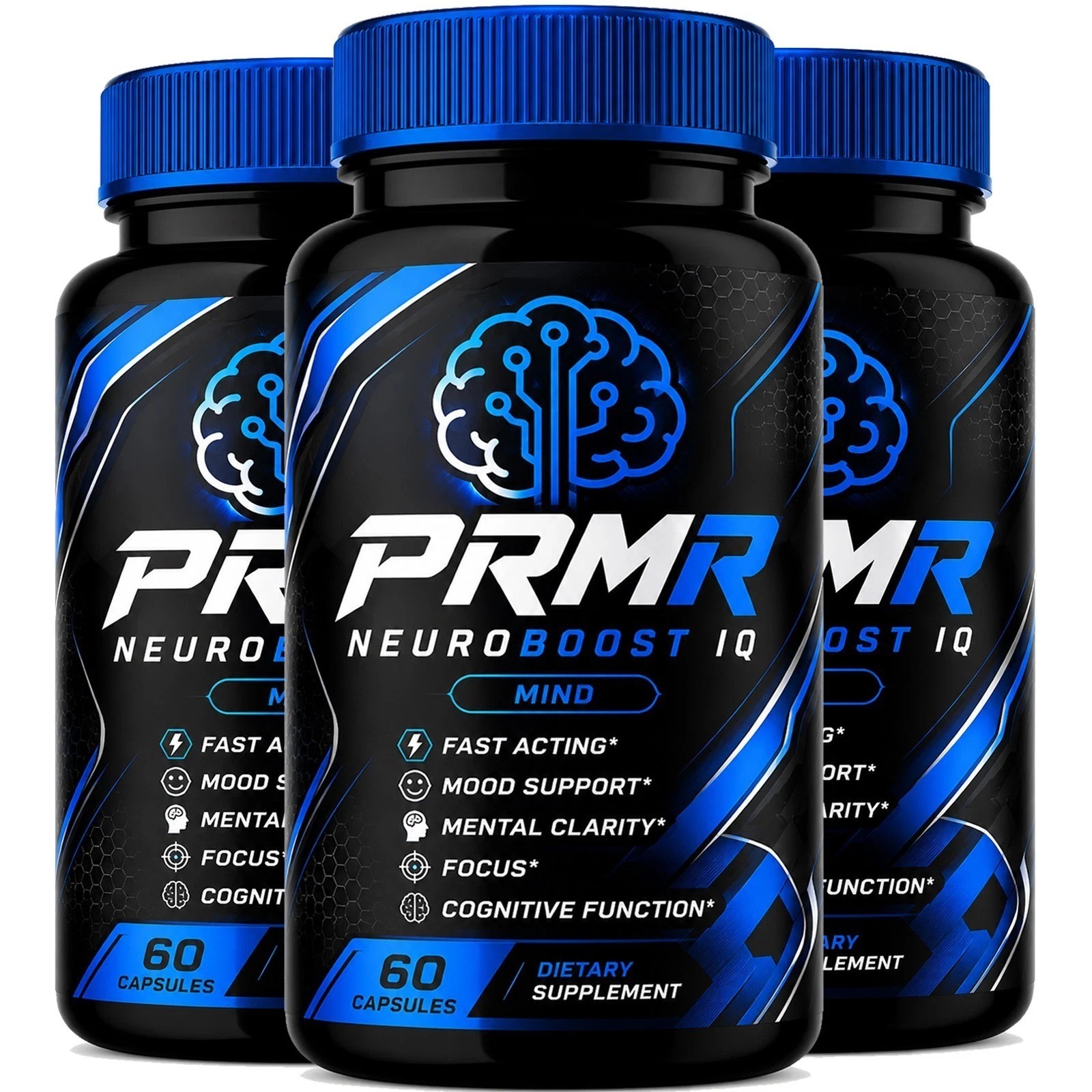 Neuro Boost IQ Advanced Cognitive Health Support Nootropic Supplement ( 3 Pack )