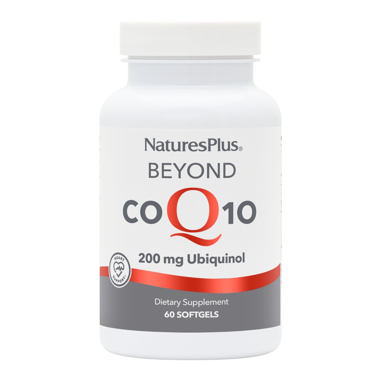 NaturesPlus Beyond CoQ10 200 mg – 60 Softgels – Provides High-Strength Ubiquinol