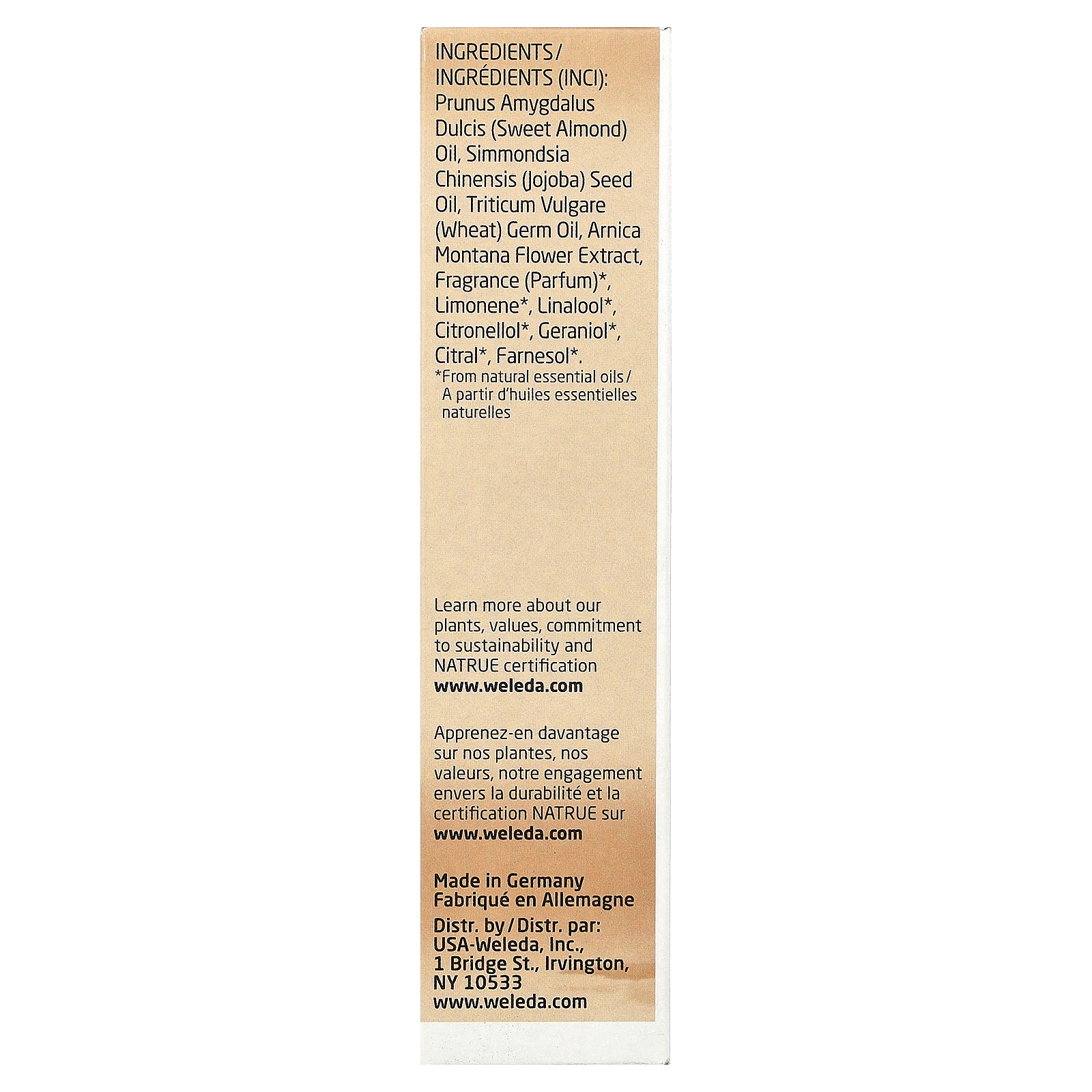 Weleda Stretch Mark Massage Oil 3 4 fl oz 100 ml All-Natural, No Artificial
