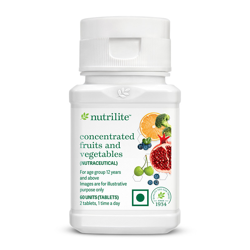NUTRILITE® Concentrated Fruits and Vegetables Daily Wellness Support | 60 Tabs