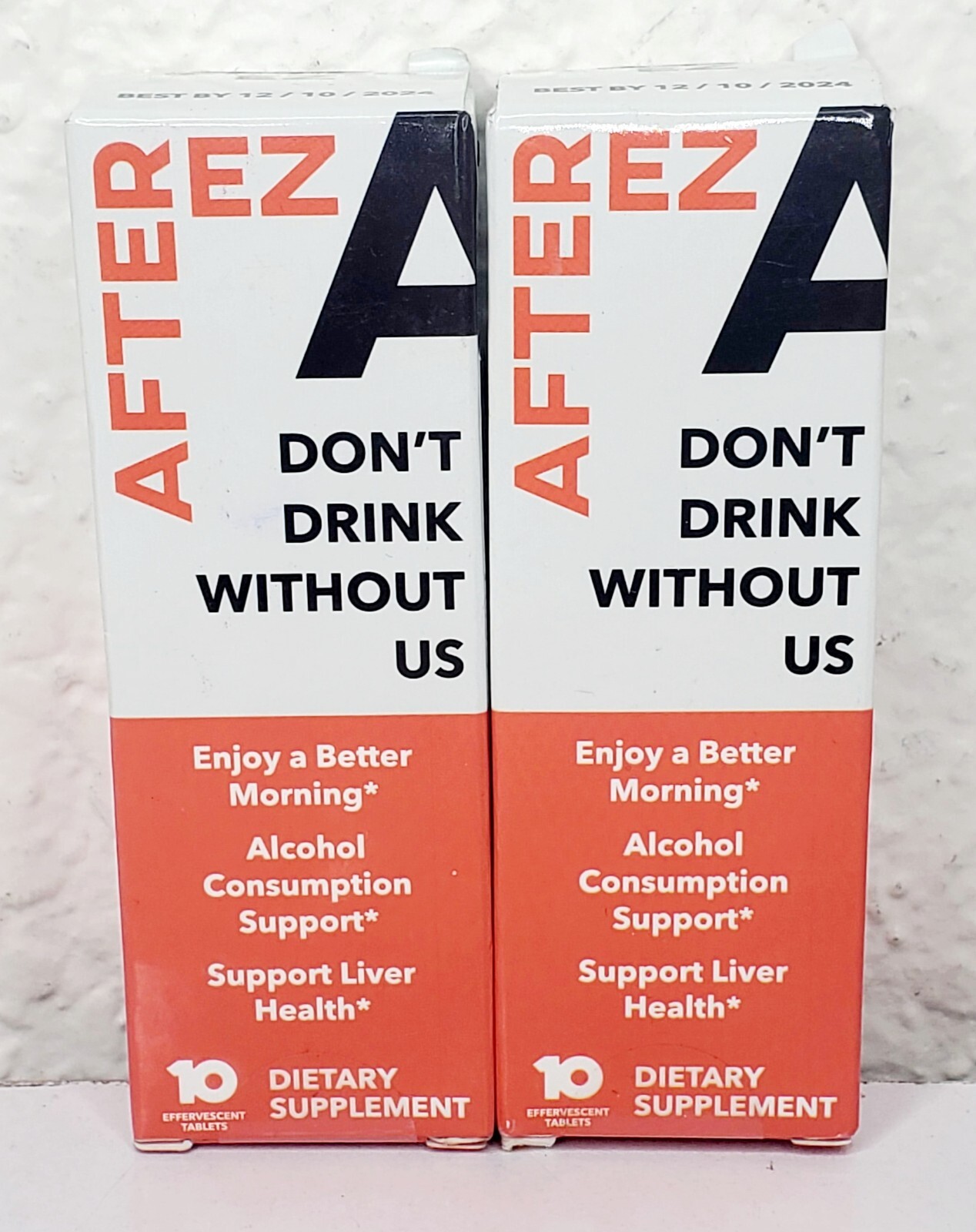 After EZ Better Morning After Drink 10 Tablets BB 12/2024 (Lots Of 2) New