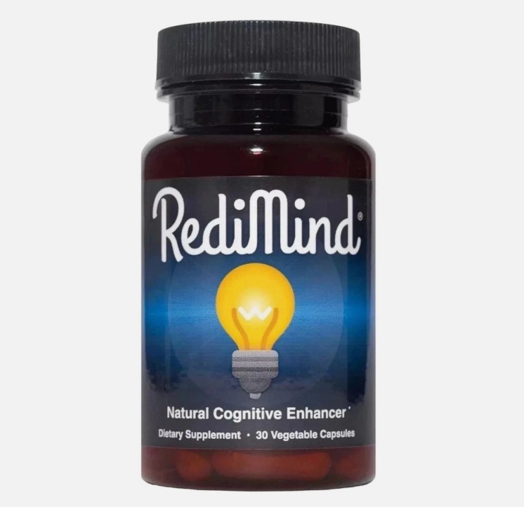 (1-5 Pack) RediMind Natural Cognitive Enhancer 90 Caps-Focus-Memory-Brain Health