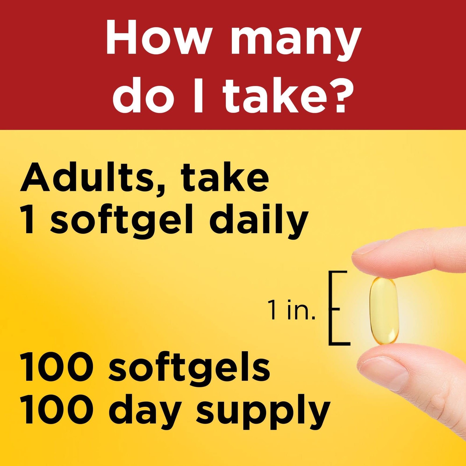 100 Count (Pack of 1), Nature Made One Per Day Fish Oil 1200 Mg Softgels 100…