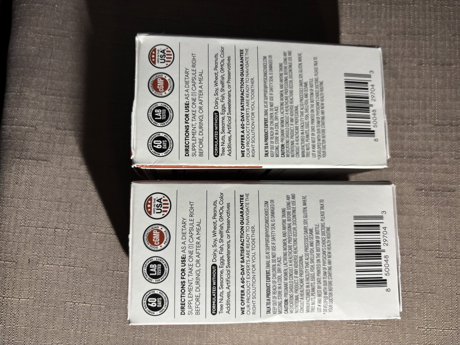 2 Pack of Physician’s CHOICE Digestive Enzymes – Multi-Enzyme & Probiotics 30 CT