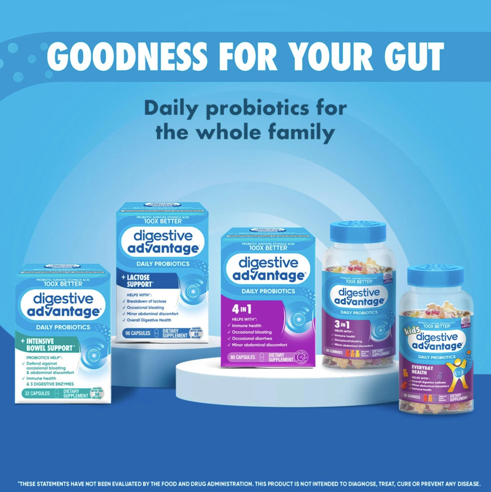 Digestive Advantage Lactose Defense Capsules 96ct Digestive Immune Support