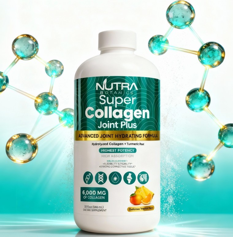 Nutra Botanics Super Collagen Joint Plus Liquid 32 Oz